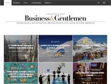 Tablet Screenshot of businessgentlemen.it